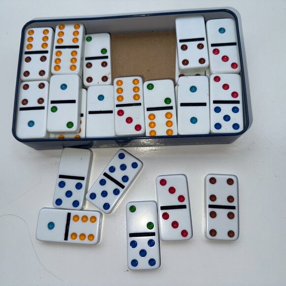 #8041 Original Double Six Dominoes: Easy for Beginners - Fun for Everyone - Picture 4 of 6